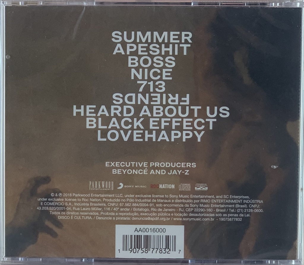 The Carters (Jay-Z & Beyoncé) -Everything Is Love (CD Novo
